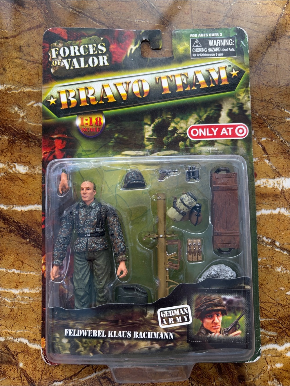 Bravo Team Feldwebel Klaus Bachmann German Army Action Figure - Green